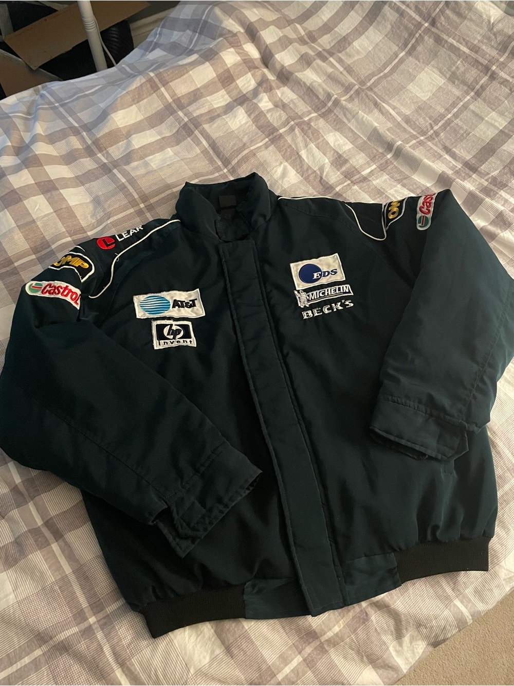 Vintage jaguar racing jacket